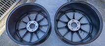 送料無料！　美品　ウエッズ スポーツ Weds TC105X　鍛造　18X8.5J +43 5穴 PCD114.3 ホイール 4本セット ガリ傷なし　GRヤリスに！_画像10