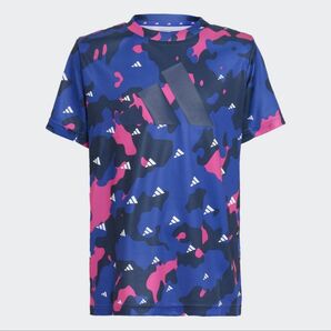 アディダス Tシャツ 迷彩 カモフラ 柄 ロゴ クルーネック