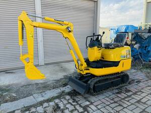 Komatsu コマツ PC09-1 GALEO アワー 1340時間 新品シート 1tクラス 小型 ユンボ 油圧ショベル バックホー ミニユンボ ミニバックホー