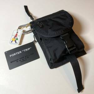 PORTER TRIP CAMERA CASE ポーター トリップ カメラ・ケース　ブラック（黒）　生産終了品　ポーチ　未使用品　1円スタート