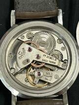 希少 変わり文字盤 シチズン 中三針 S中三針 17石　PHYNOX 手巻き 腕時計 稼働品 昭和30年代 1955年代_画像5