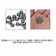 スチールボール ベアリングボール 2mm-8mm 510個セット 自転車 車輪 軸受け 鋼球 バイク 自転車ホイール ボールベアリ_画像4