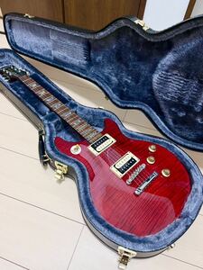 Epiphone Tak Matsumoto DC 松本孝弘 STANDARD PLUS TOP Cherryバーストバッカー エピフォン エレキギター ハードケース付 