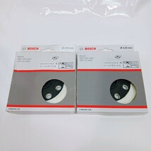 BOSCH ランダムアクションサンダー用 ラバーパッド 【ミディアム】 Φ125mm 2個セット GEX125 A/AC GEX12 A/AE ボッシュ_画像1