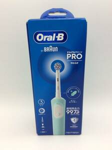 #7336　新品未開封 BRAUN/ブラウン Oral-B オーラルB すみずみクリーンPRO やわらか D103.413.3GN 電動歯ブラシ