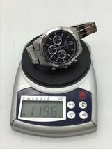 #7509　SEIKO/セイコー クロノグラフ 稼働 メンズ腕時計 8T63-00D0 ステンレス クォーツ ケース幅4㎝ 手首周り約21㎝_画像10