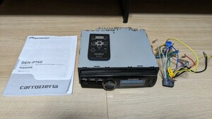 carrozzeria DEH-P760 1DIN カーコンポ　USB 日本語対応　パイオニア　Pioneer　カロッツェリア
