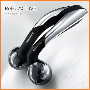 9302 未使用！MTG ReFa ACTIVE 美容ローラー 美容器具 ボディフェイスローラー RF-AT2228B-N