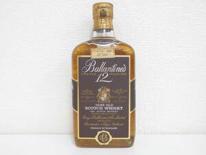 10873 酒祭 洋酒祭 バランタイン 12年 760ml 43% スコッチ ウイスキー 未開栓 Ballantine's VERY OLD SCOTCH WHISKY 古酒