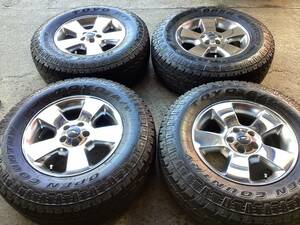 M6712 Ford フォード エクスプローラー 純正 17インチ 7.5J +44 114.3/5H ＆265/70R17 夏タイヤ 4本