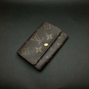 ６連　ルイヴィトン　LOUISVUITTON　キーケース　モノグラム　メモ１１