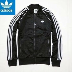 新品◆アディダスオリジナルス トラックジャケット ジャージ 黒 XL(O)サイズ◆adidas originals トラックトップ ATP 襟なし