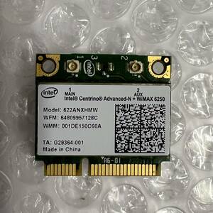 即日発 送料63円～ Panasonic CF-S9 シリーズ 等用 無線LAN WIFIカード Intel Centrino Advanced-N+WiMAX 6250 622ANXHMW ★確認済 WD530