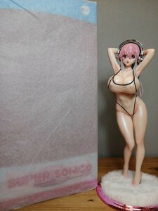 DreamTech すーぱーそに子 wave 白水着style リペイント フィギュア　1/7