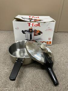 (003/11)ティファール T-fal 圧力鍋 IH 片手鍋 クック 家庭用調理器 