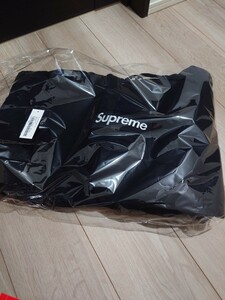 新品未使用 23aw supreme box logo hooded sweatshirt / Blackk 黒 ボックスロゴ フード パーカー スウェット Lサイズ　シュプリーム