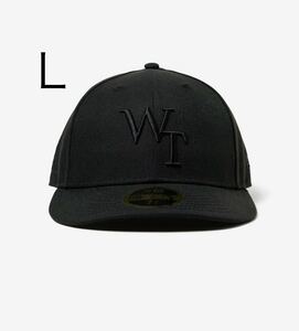 新品未使用 23AW WTAPS NEWERA 59fifty low profile LEAGUE CAP L ニューエラ ダブルタップス 59.6 BLACK ブラック