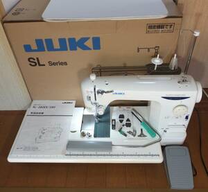 JUKI職業用本縫いミシン　人気機種　SL-280EX　元箱付完動中古品です