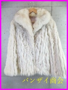 3121c14◆最高級◆本毛皮◆SAGA FOX サガフォックス ファーコート ジャケット M/レディース/女性/婦人/良品です　
