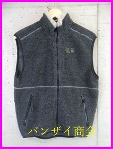 9221b1◆良品◆日本製◆MOUNTAIN HARD WEAR マウンテンハードウェア フリースベスト S/アウトドア/ジャケット/マウンテンパーカー/シェル