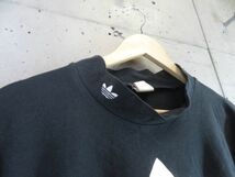 1121b4◆80s90sヴィンテージ◆adidas アディダス トレフォイル 袖プリント 長袖Tシャツ L-O/カットソーロンT/ジャージ/オールド/ジャケット_画像7