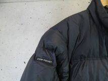 0221b13◆90sヴィンテージ◆700フィル◆THE NORTHFACE ノースフェイス ヌプシダウンジャケット M/ブラック黒/アウトドア/ベスト/コート　_画像3