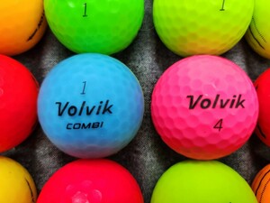ロストボール 　Volvik ボルビック　VIVID/VIMAT 他　マットカラー混合　30個