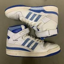 adidas FORUM 84 HIGH BLUE THREAD FY7793 アディダス オリジナルス フォーラム 84 ハイ ブルー スレッド スニーカー シューズ_画像6