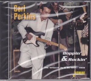 ■新品■Carl Perkins カール・パーキンス/boppin' & rockin' ?-the singles A's & B's 1955-1959-(CD) The Beatles ビートルズ