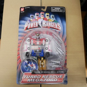 【1円スタート】 【未使用】 バンダイ BANDAI SABAN’S POWER RANGERS TURBO TURBO RESCUE MEGAZORD