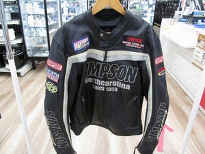 期間限定セール シンプソン SIMPSON ライダースジャケット 型番不明 サイズ：L