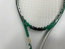 ミズノ MIZUNO 【並品】軟式テニスラケット グリーン ホワイト XYST TT_画像3
