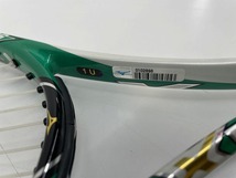 ミズノ MIZUNO 【並品】軟式テニスラケット グリーン ホワイト XYST TT_画像6