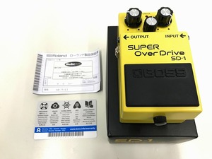 ボス BOSS エフェクター Super Over Drive ★美品★ SD-１