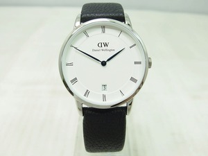 期間限定セール ダニエルウェリントン Daniel Wellington クォーツウォッチ 腕時計 ホワイト ブラック Ｂ３４Ｓ１