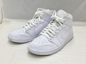 期間限定セール ナイキ NIKE エアジョーダン 1 MID メンズ ハイカット スニーカー 27cm ホワイト 554724-130