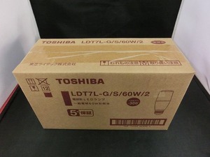 【未使用】 東芝 TOSHIBA LED電球 E26 電球60W形相当 電球色 10個セット LDT7L-G/S/60W/2