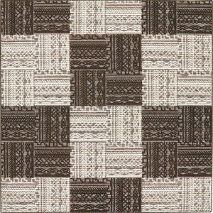 【送料無料】ラグマット Prevell CARPET COLLECTION 2023～2024 Autumn/Winter カイン/2175 約190x190cm 01ブラウン