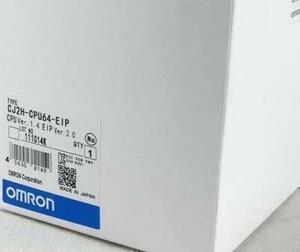 新品【送料無料】 OMRON オムロン PLC CJ2H-CPU64-EIP　CPUユニット 保証