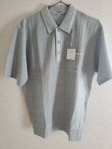  new goods polo-shirt Lindberg men's Golf wear short sleeves L size 
