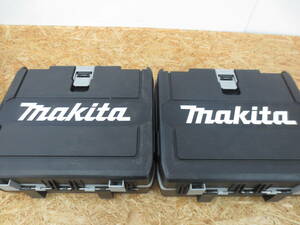 386-C⑫114 MAKITA TD162DRGX 充電式インパクト ブラックブルー2台セット