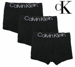カルバンクライン ボクサーパンツ 3枚セット Calvin Klein 定価1万円超　BTS ジョングク　CK Mサイズ　CK ONE ブラックアソート