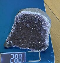 アメジスト ミニドーム 003 クラスター 紫水晶 クリスタル パワーストーン 風水晶 魔除 お守 浄化 ラッキー 幸運 天然石 原石_画像7