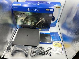 【中古品】初期化・動作確認済 PlayStation 4 FINAL FANTASY VII REMAKE Pack ジェット・ブラック 500GB CUHJ-10035 1FA1-Ｔ100-12HA027