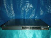 ☆C3KN-NM-10G付き！Cisco Catalyst3750-X [WS-C3750X-24T-L V06]！(#F0-325)「120サイズ」☆_画像1