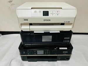 本体のみ　EPSON エプソン　プリンター　まとめ3台　EP-806AB・EP-707A ・EP-802A 動作未確認　ジャンク品