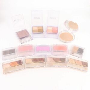 se The nn eyeshadow etc. Mix color cheeks other 13 point set together cosme cosmetics defect have chip etc. less lady's CEZANNE