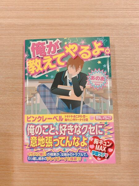 俺が教えてやるよ。 （ケータイ小説文庫　あ１１－１　野いちご） あのあ／著