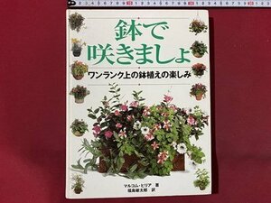 ｃ◆*　鉢で咲きましょ　ワンランク上の鉢植えの楽しみ　マルコム・ヒリア著　1996年初版　大海社　ガーデニング　鉢植え　/　K59