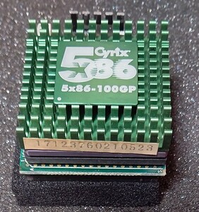 CYRIX　5ｘ86-100GP 　中古品　当時物　希少品　動作未確認